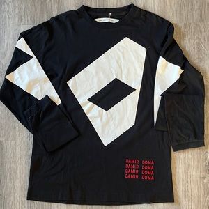 Damir Doma- Lotto long sleeve -size S - fits like Medium